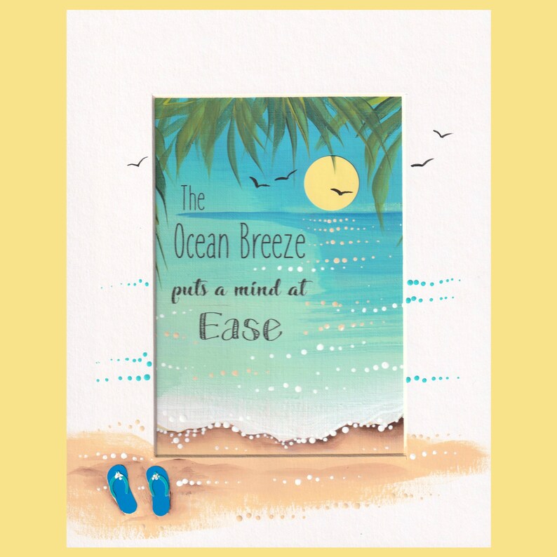 An Ocean Breeze Puts A Mind At Ease