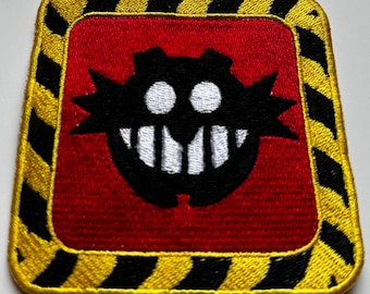 Dr. Eggman Embroidered Patch: Sonic Hedgehog Inspired (4 inch)
