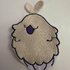 Embroidered Silksong Flea Patch 4x2 inches