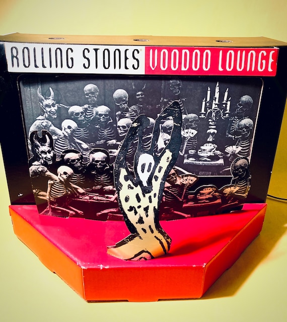 Rare Collectable Rolling Stones Voodoo Lounge Light up Display - Etsy