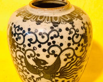 Takahashi San Francisco Ceramic Flower Vase