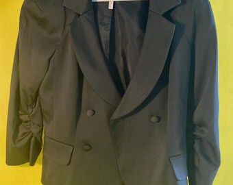 Saks 5th Ave. Laundry by Shelli Segal Black Womens Blazer
