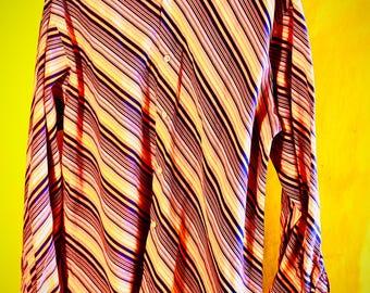 Alfani Psychedelic Striped Shirt