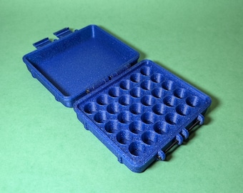 3ml 30 Slot Peptide Insulin Testosterone Vial Storage Container Organizer Box for Fridge, Freezer, Travel, Shipping Multiple Colors