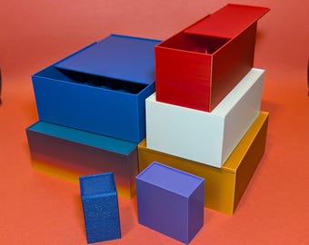 10ml vial Peptide Insulin Testosterone Vial Sliding Lid Storage Container Organizer Box for Fridge, Freezer, Travel, Multiple Colors & Sizes