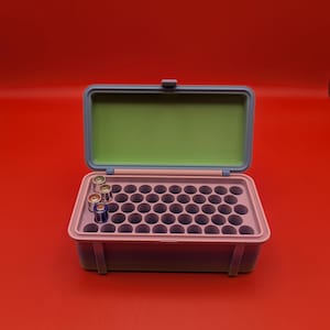 Rugged AAA 48 Slot Battery Holder | Battery Box Organizer Container Storage Case 3D Printed Shipping Multiple Colors