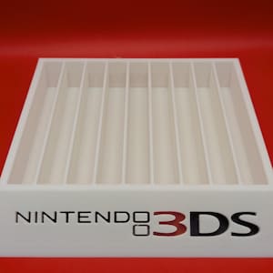 Nintendo 3DS 9 Games Case Holders - Fits Up to 9 Games - 3D Printed 3DS Game Cartidge Case Holder Organizer Tray Unique Home Décor