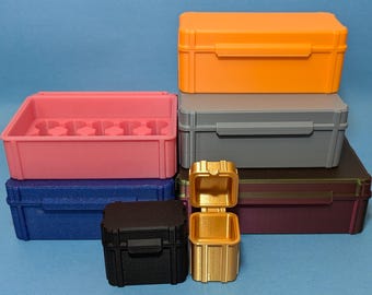10ml vial Peptide Insulin Testosterone Semaglutide Vial Storage Container Organizer Box for Fridge, Freezer, Travel, Multiple Colors & Sizes