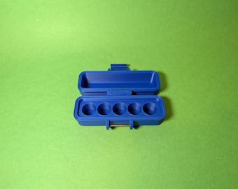 3ml 5 Slot Peptide Insulin Testosterone Vial Storage Container Organizer Box for Fridge, Freezer, Travel, Shipping Multiple Colors