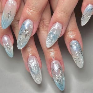 Y2k Nails Emo - Etsy