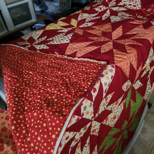 Autumn Carpenter Star Quilt