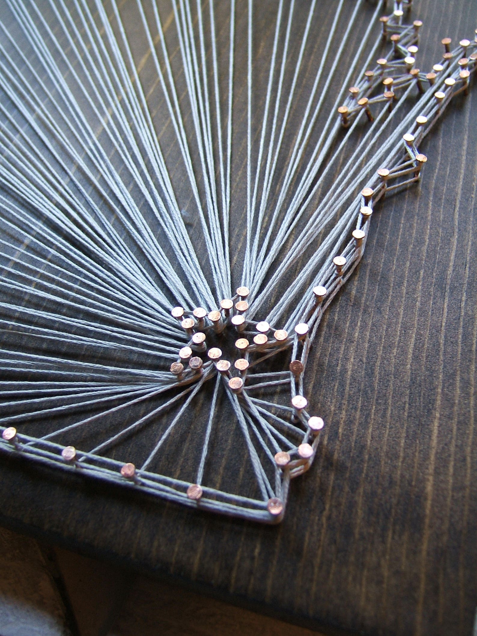 WISCONSIN - DIY State String Art Pattern - 8.5