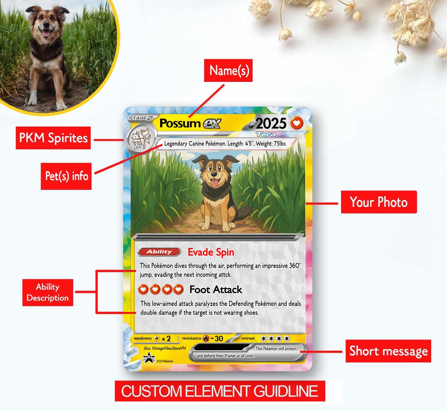 custom dog pokemon card Some recent custom pet Pokmon cards I've done recently. Makes me wonder  which I've done more of; dogs or cats. : r/Pokemonart