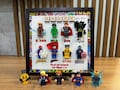 Superhero Dad Gift Frame for Father’s Day 2026 – Unique Brick Minifigure Display from Kids, Custom Comic Style Gift for Daddy or Him product logo