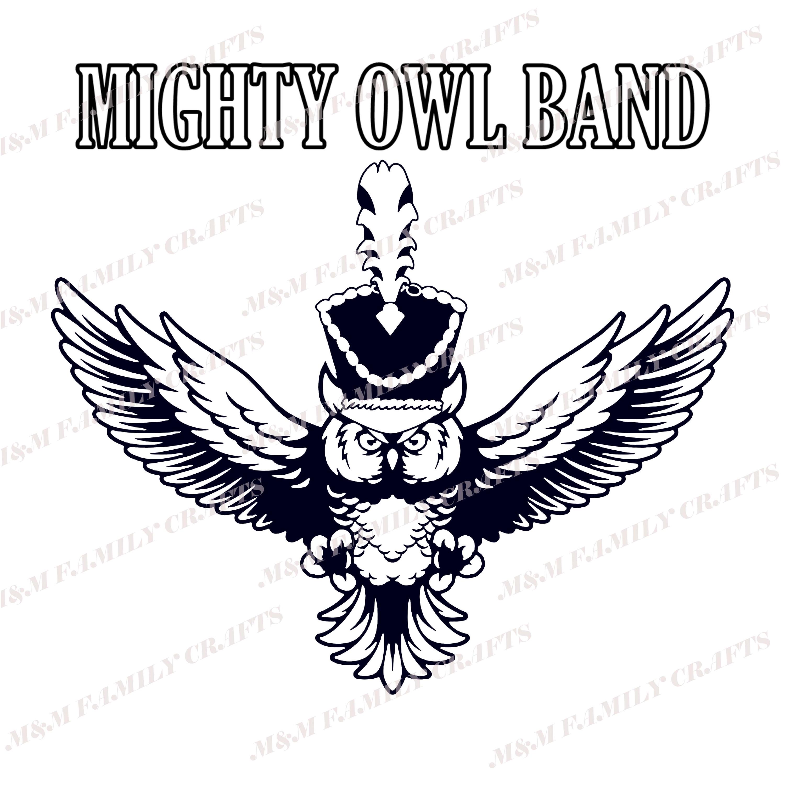 Hondo Mighty Owl Band- PNG