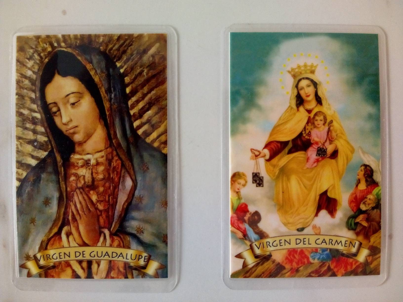 Oracion A La Virgen Guadalupe - Spanish - Laminated Holy Card S24-219 - View #10
