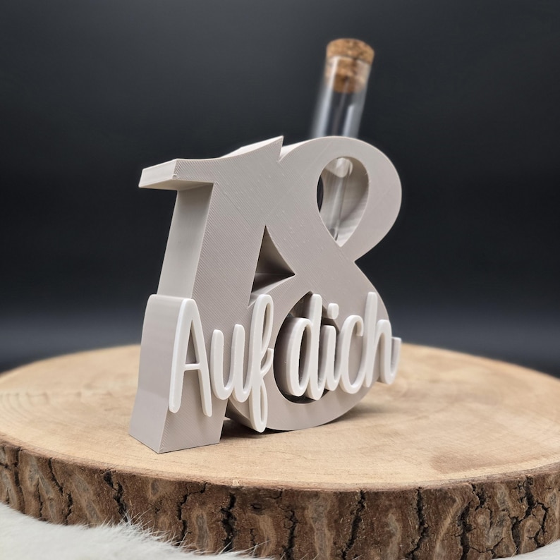 Cash gift 18, 18th birthday, cash gift packaging, 18, birthday gift, 18th birthday gift, cash gift, 3D lettering image 5