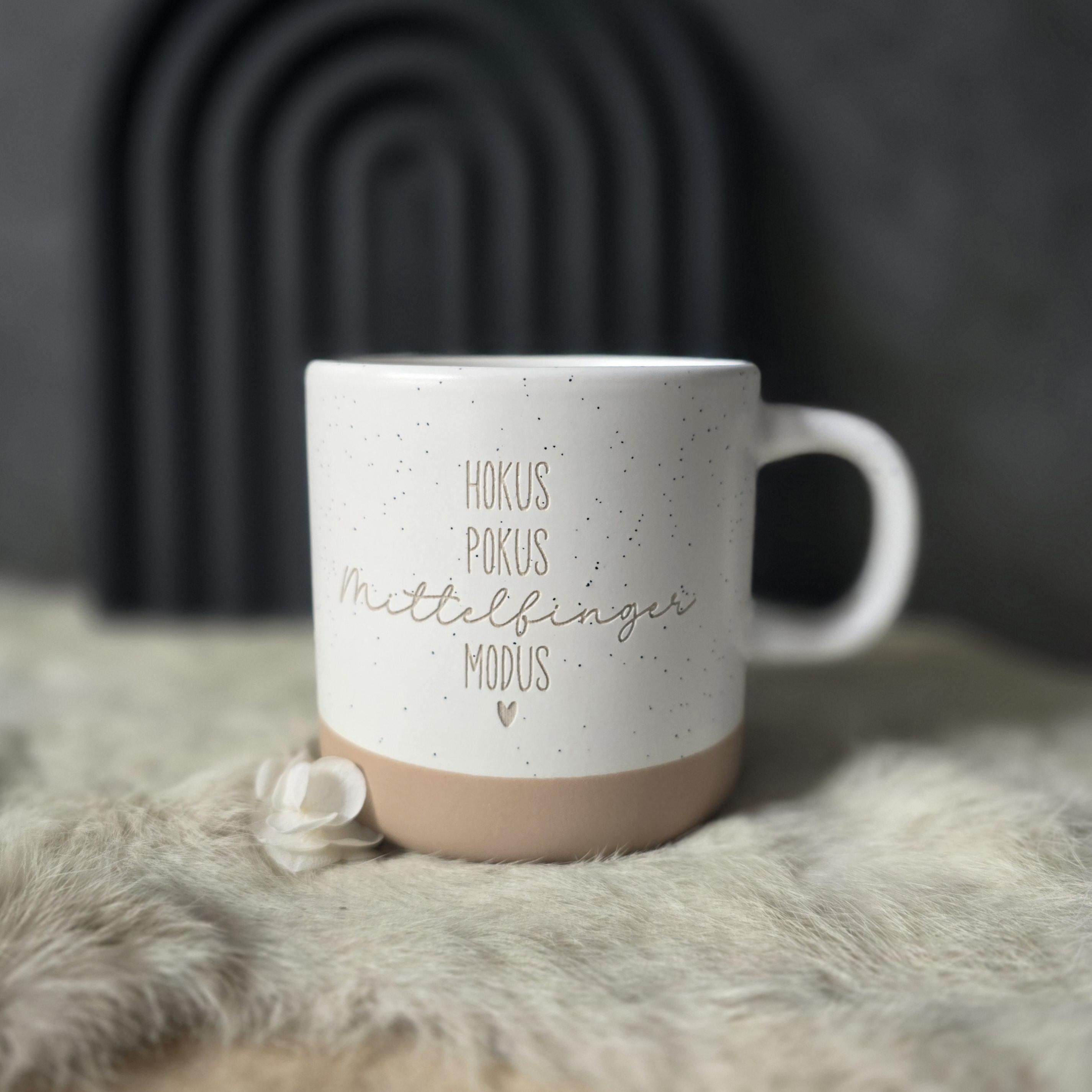 Puckator Hocus Pocus Tasse – Schwarzer Kessel-Design Aus Dolomit-Keramik