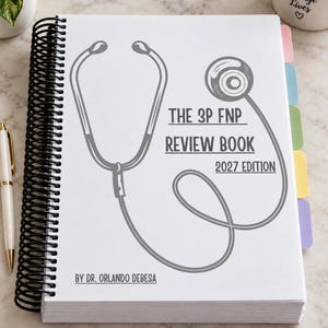 3P FNP Review Book 2027 | Pathophysiology, Pharmacology & Physical Assessment | Nurse Practitioner Study Guide