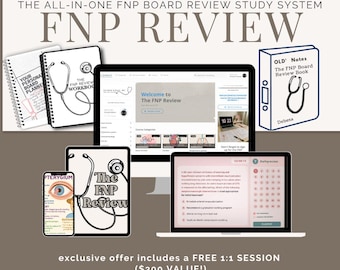 The All-In-One FNP Board Review Study Guide Course