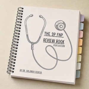 3P Exam Review Book for Nurse Practitioners, FNP Study Guide