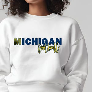 Michigan Football SVG/PNG - Wolverines National Champs, Michigan College Football Design, Sports Logo Clipart for DIY Crafts & Apparel