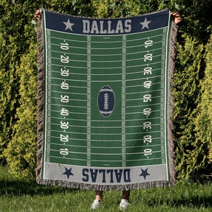 Dallas, Woven Blanket, Cowboy, Football, Christmas Gift, Football Blanket, Dallas Blanket, Cowboy Blanket, Dad Gift, Mom Gift, birthday