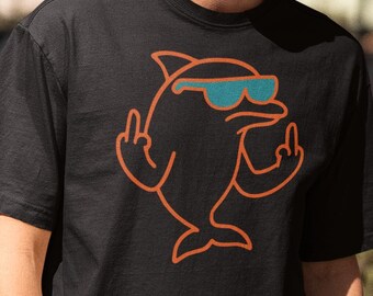 Miami Football Shirt, Funny Dolphin Fan Tee, Gift for Him