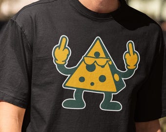 Funny Green Bay Football T-Shirt, Packer Fan Gift, Cheeky Cheese Design, Father's Day, Christmas