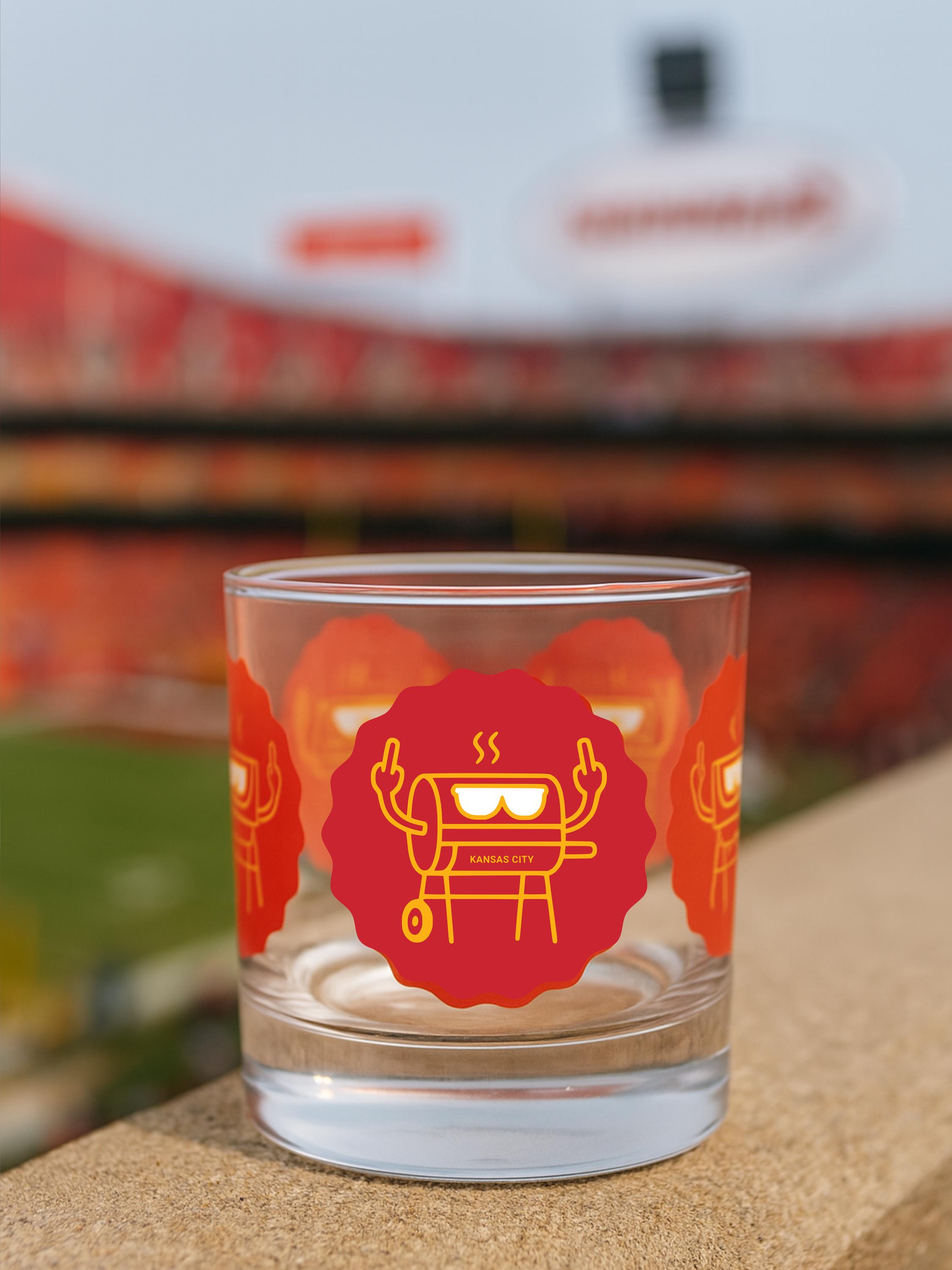 Kansas City Chiefs Drinking Glass