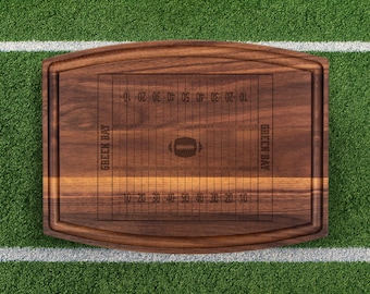Packer Walnut Football Skärbräda, Green Bay Stadium Design, Fars dag-present, Jul