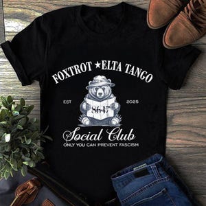 Foxtrot Delta Tango Shirt, FDT widerstehen Bär Shirt, Nationalparks Shirt, National Forest Service Shirt, Foxtrot Delta Tango T-Shirt