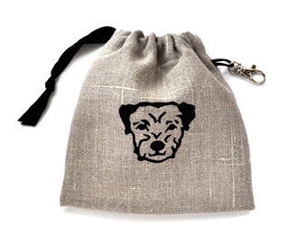 Border Terrier  Dog Treat Pouch