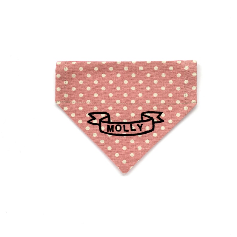 Personalised Dog Neckerchief Custom Name Bandana Etsy UK
