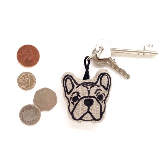 My Best Frenchie French Bulldog Keychain