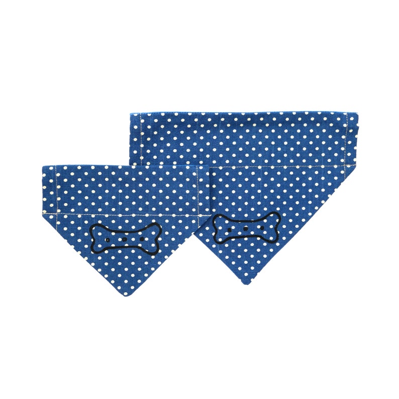 Blue Spotty Neckerchief image 1