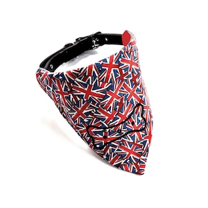 Union Jack Flag GB Dog Neckerchief image 2