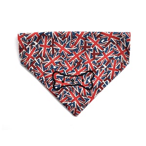 Union Jack Flag GB Dog Neckerchief S