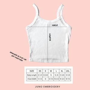 Good Tits Big Heart Embroidered Tank Top, Funny Embroidered Tank Top, Y2K Tank Top, Concert Tank Top image 6