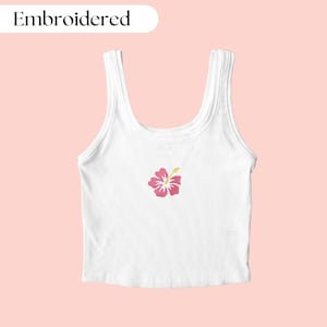 Hibiscus Tank Top - Etsy
