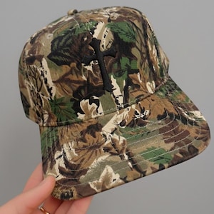 Camo Cross Cap - Etsy