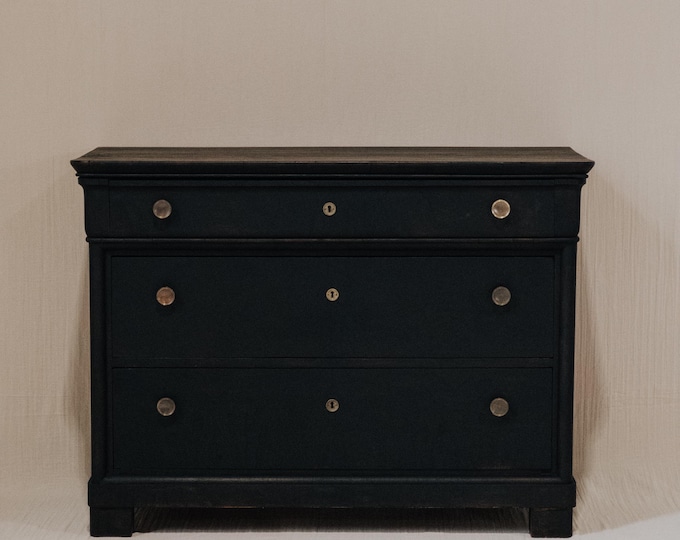 Rosenbaum wooden chest of drawers vintage solid - chest of drawers antique - vintage chest of drawers oak - chest of drawers old made of wood (old wood) dark - chest of drawers dark wood