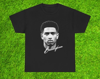 T-shirt Jude Bellingham, fan de football du Real Madrid, cadeau, t-shirt légende du football Belligol, vêtements streetwear, chemise artistique noire Dortmund Merch