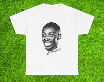 Ousmane Dembele T-shirt PSG Barcelone Dortmund France Fan de football cadeau légende du football Tee Streetwear vêtements Paris Merch Art chemise blanche