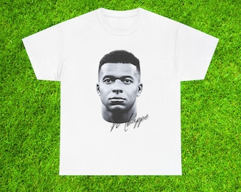 Kylian Mbappe T-shirt Real Madrid PSG France Fan de football cadeau T-shirt légende du football T-shirt graphique vintage Vêtements streetwear Monaco Merch