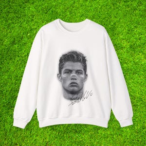 Cristiano Ronaldo CR7 Koza Portugalia Real Madryt Al-Nassr Piłkarska bluza unisex ze swetrem