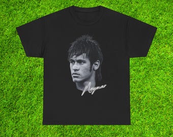 Maillot Neymar Jr Santos Barcelone PSG Brésil Fan de football cadeau légende du football T-shirt vintage t-shirt graphique streetwear vêtements Al-Hilal Merch
