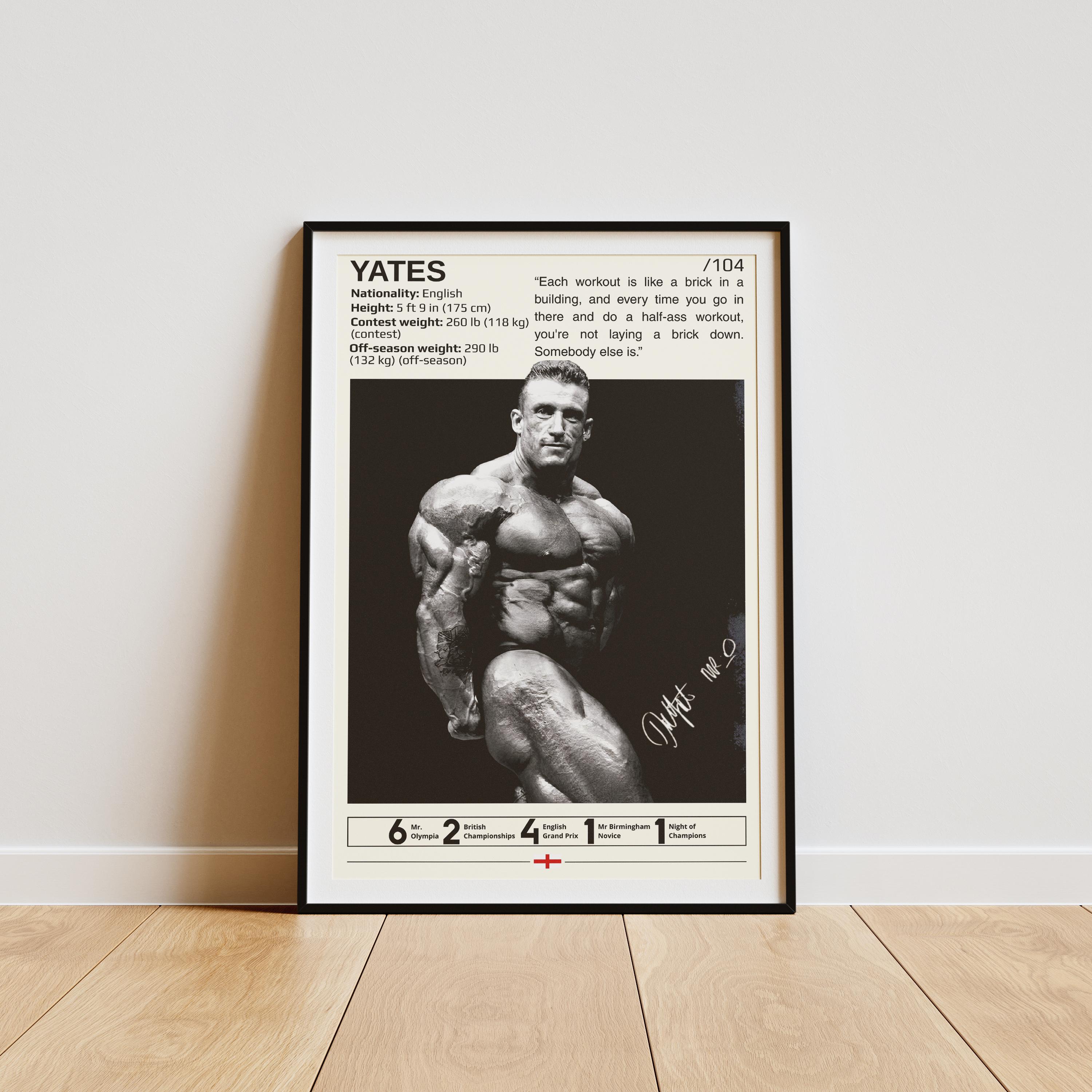 Dorian Yates Poster