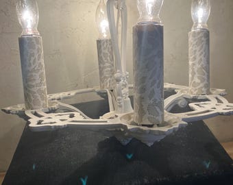 Shabby Chic Chandelier