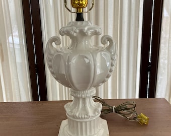 Vintage Shabby Chic Ceramic Lamp, new electric, Romantic Lighting